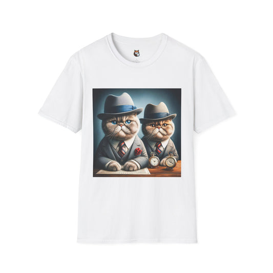 Exotic Shorthair Cat Unisex Softstyle T-Shirt