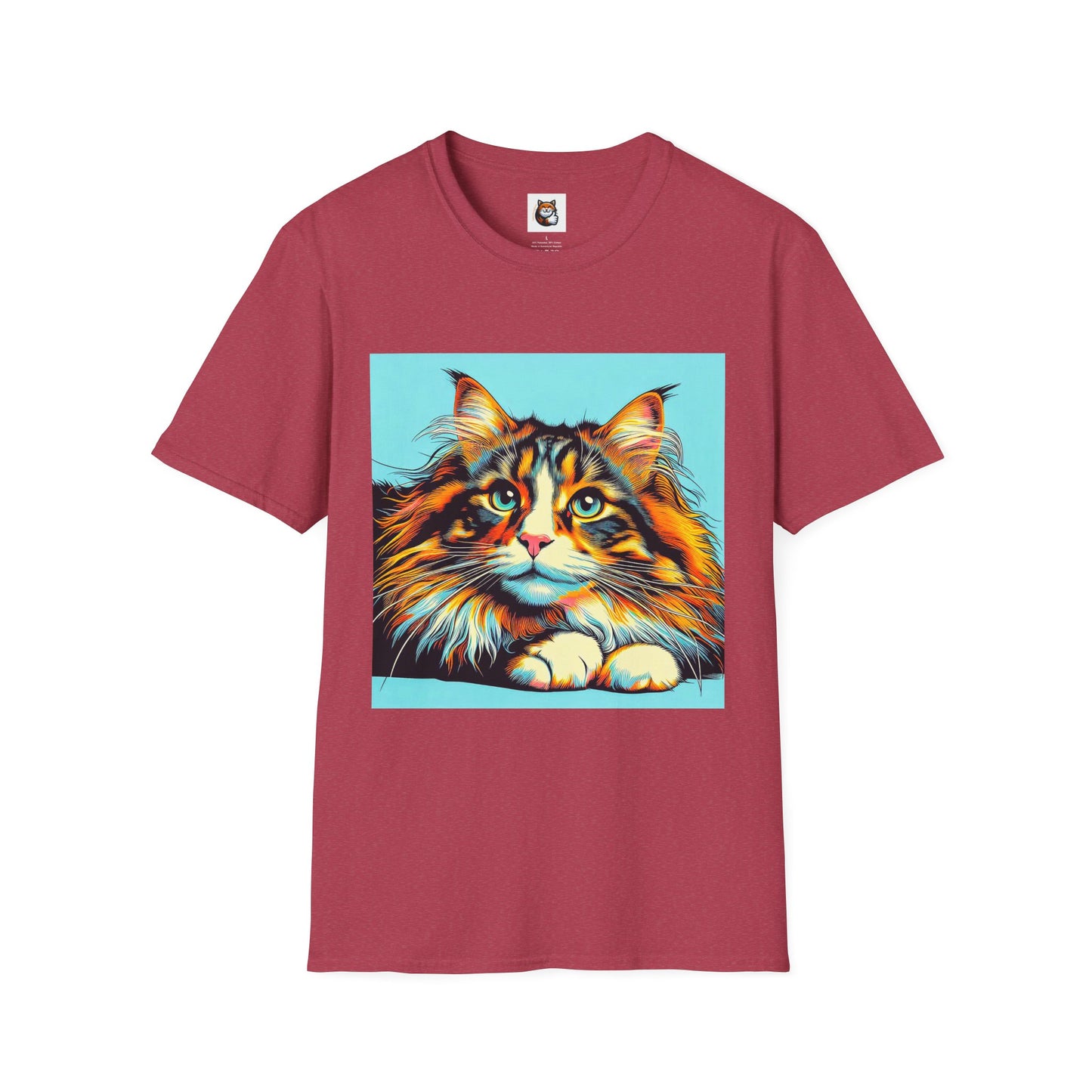 Norwegian Forest Cat Unisex Softstyle T-Shirt