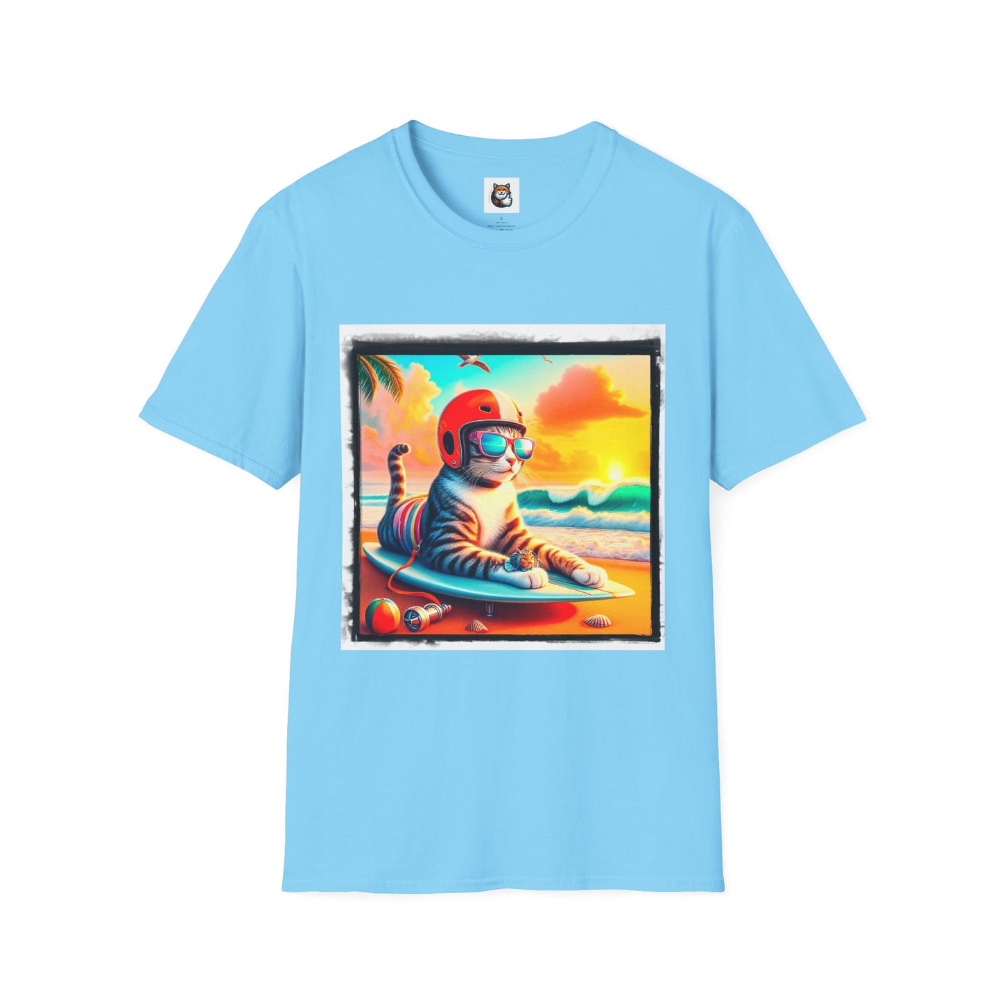 Domestic Cat Unisex Softstyle T-Shirt