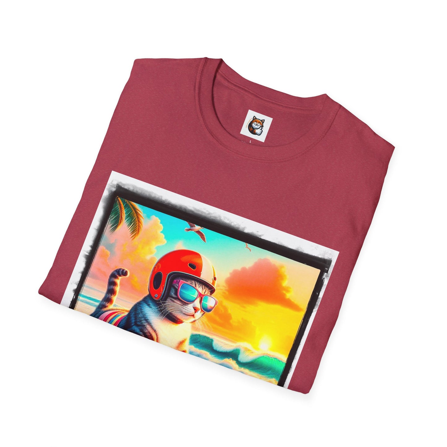 Domestic Cat Unisex Softstyle T-Shirt