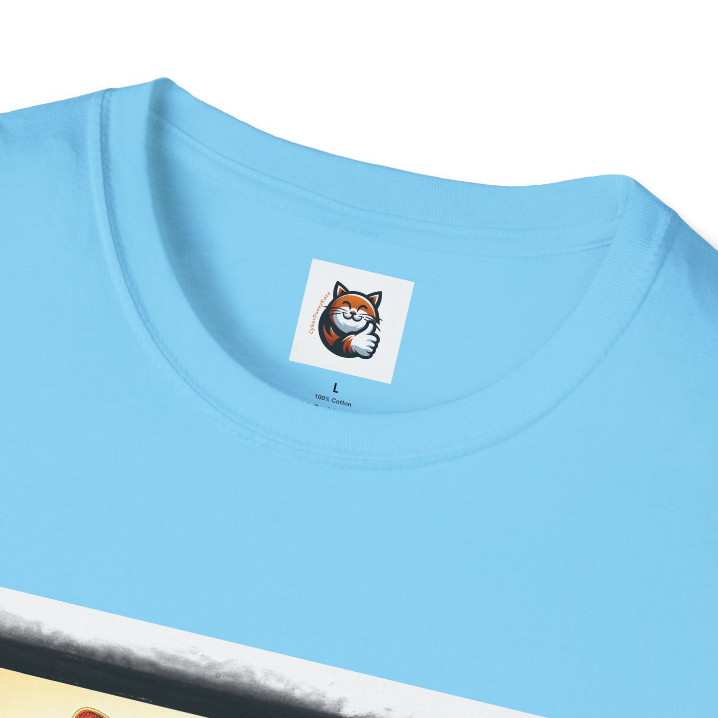 Devon Rex Cat Unisex Softstyle T-Shirt