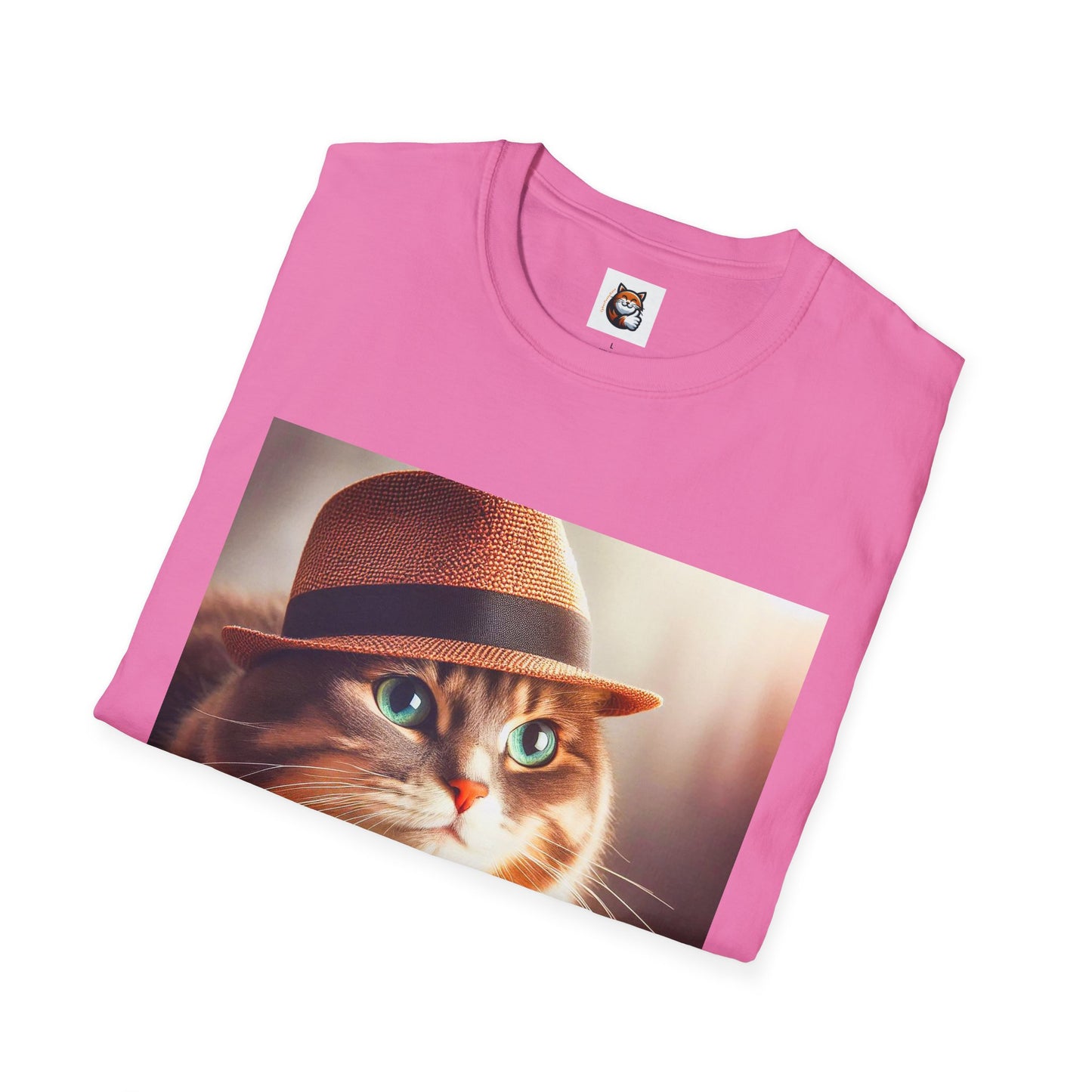 Domestic Cat Unisex Softstyle T-Shirt