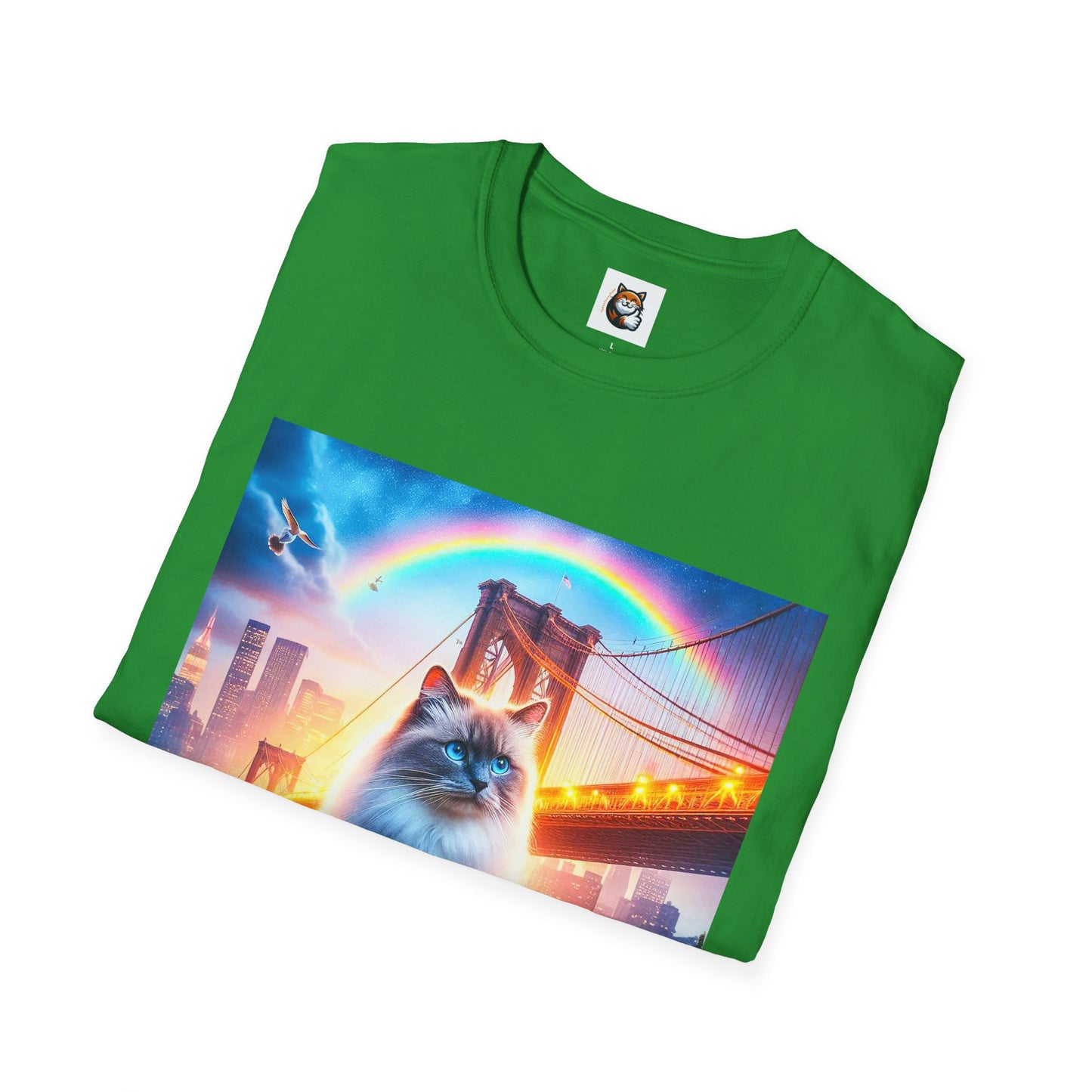 Ragdoll Unisex  rainbow bridge T-Shirt