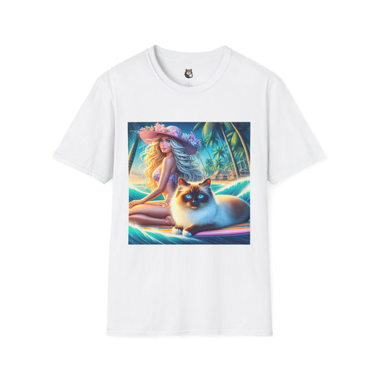 Birman hawaii Softstyle T-Shirt