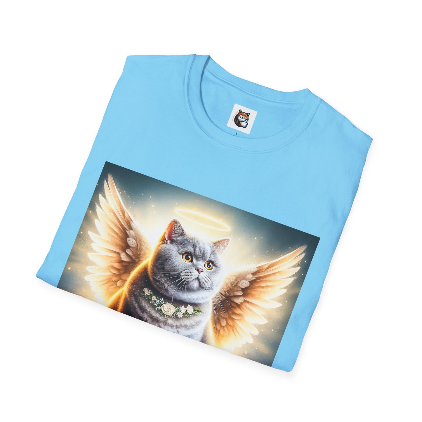 British Shorthair wings Softstyle T-Shirt