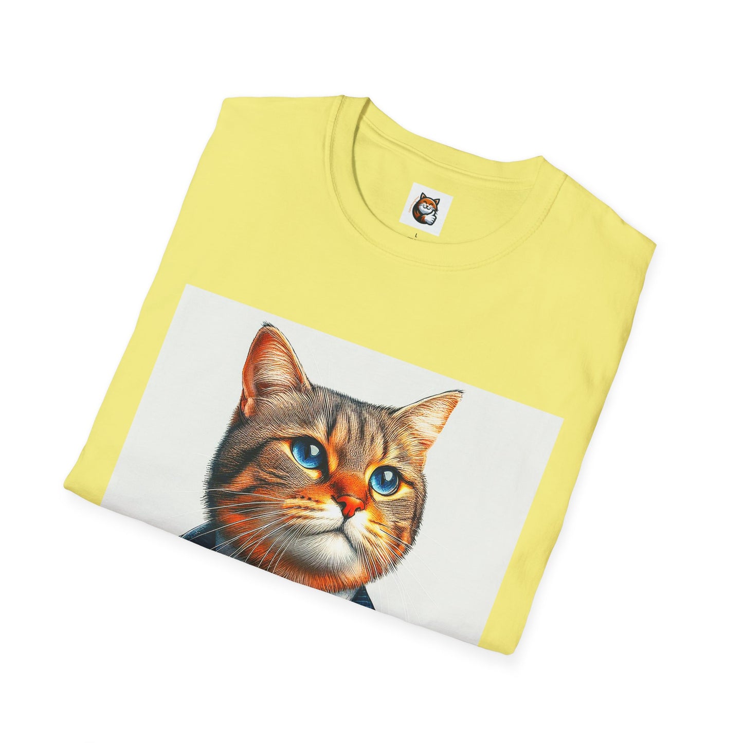 Domestic Cat Unisex Softstyle T-Shirt