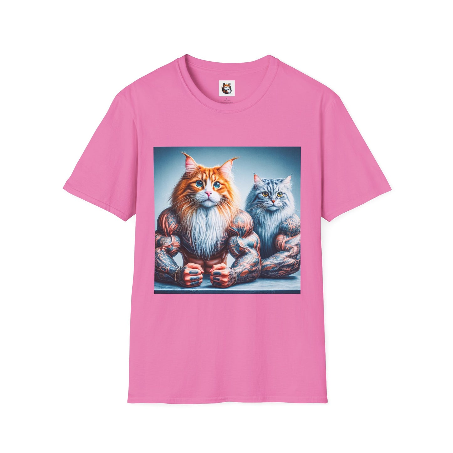 Norwegian Forest Cat Unisex Softstyle T-Shirt