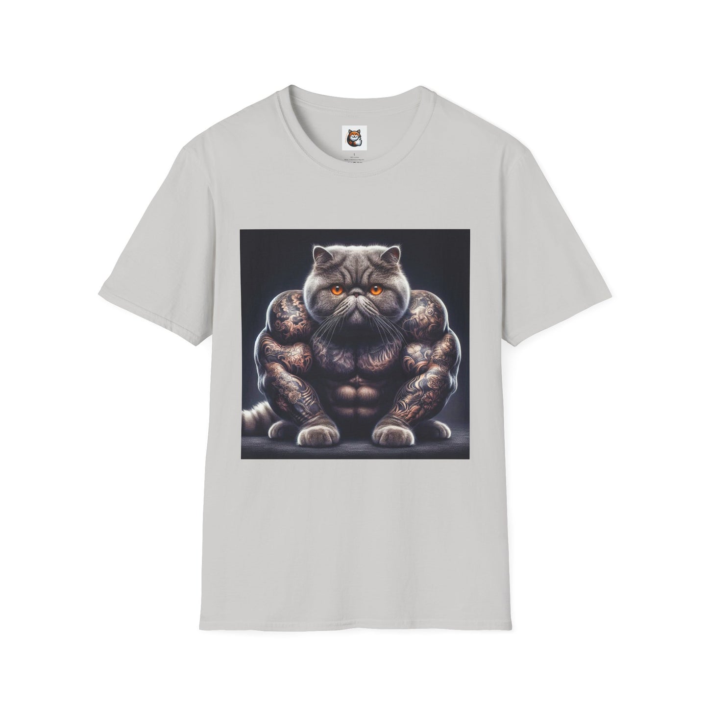 Exotic Shorthair Cat Unisex Softstyle T-Shirt