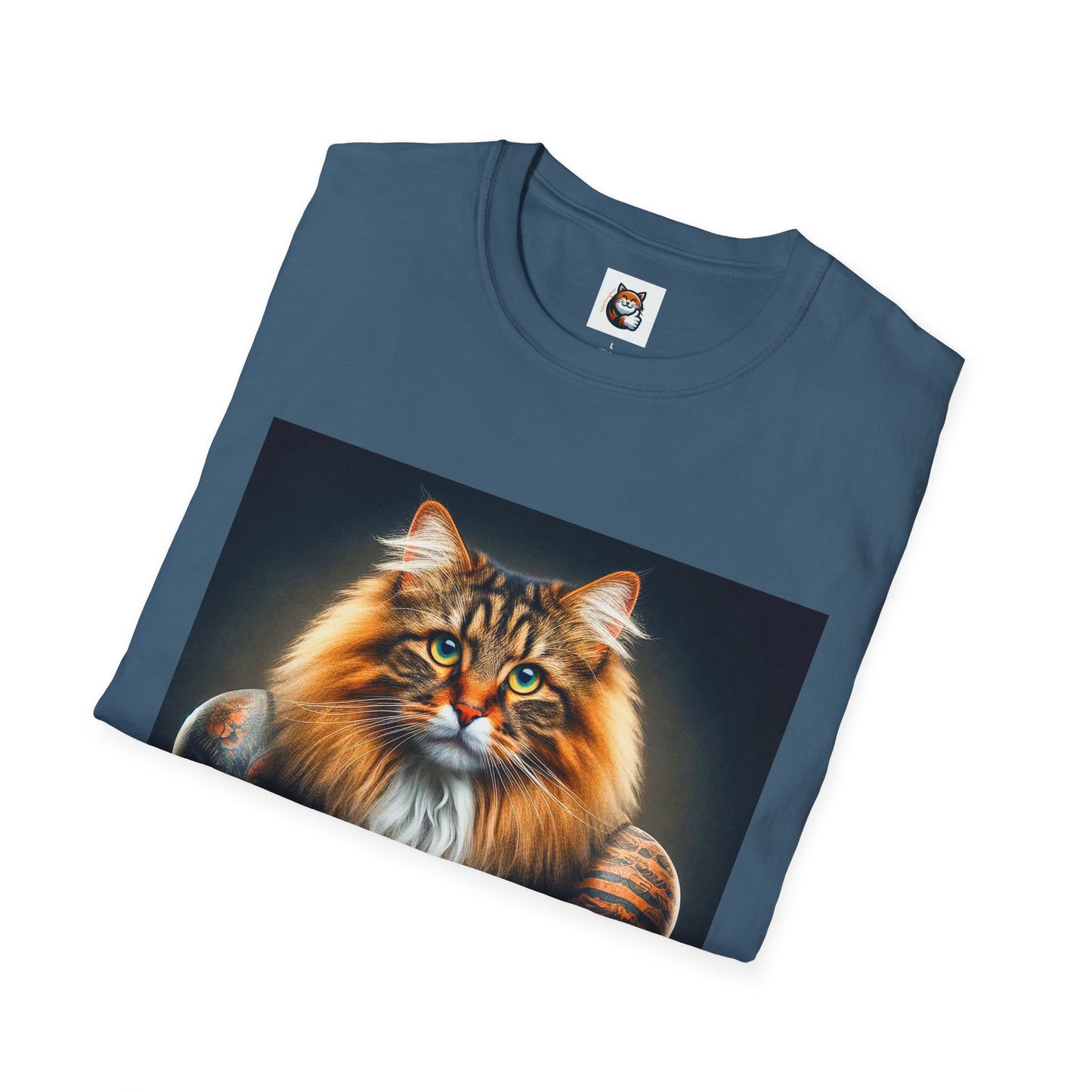 Norwegian Forest Cat Unisex Softstyle T-Shirt