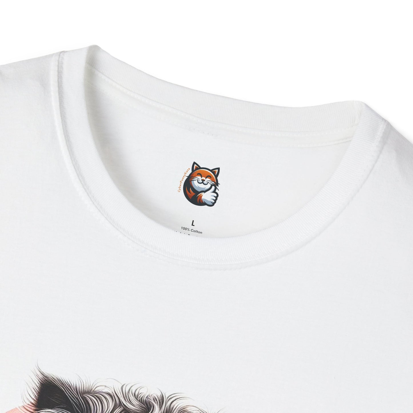 Selkirk Rex Cat T-Shirt fluffy surfer girl