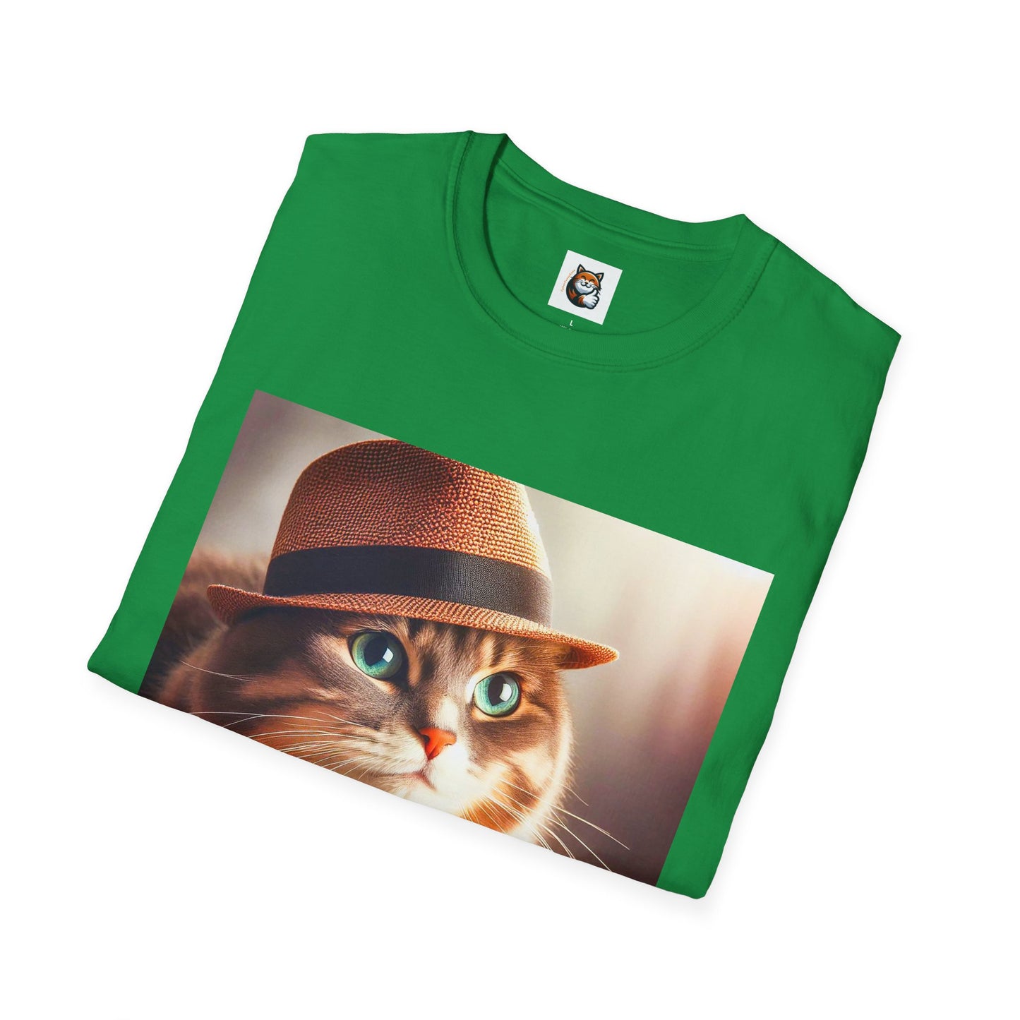 Domestic Cat Unisex Softstyle T-Shirt