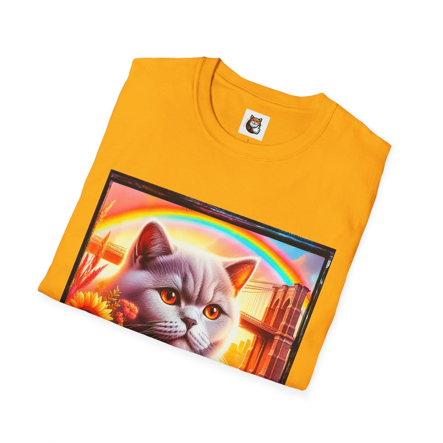 British Shorthair Unisex Softstyle T-Shirt