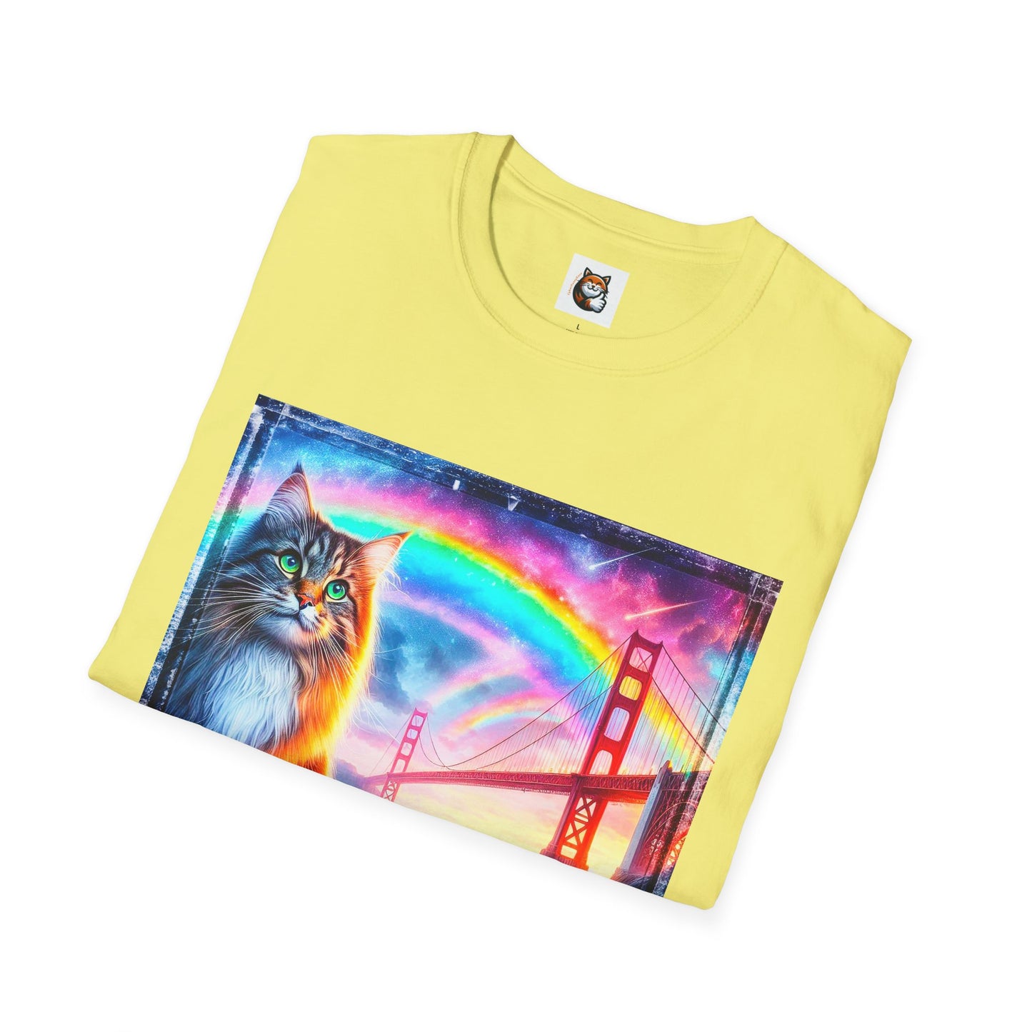 Norwegian Forest Cat Unisex Softstyle T-Shirt