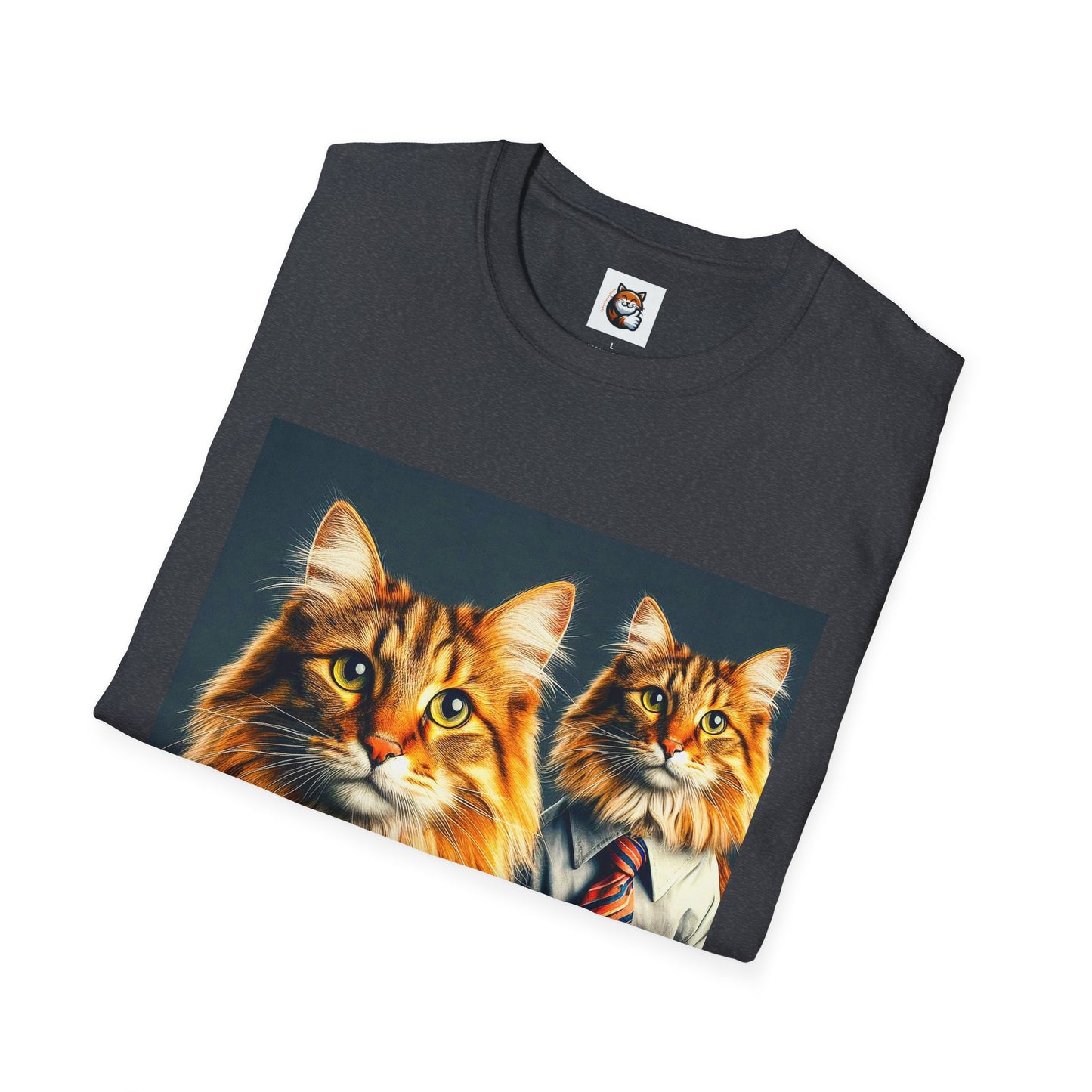 Norwegian Forest Cat Unisex Softstyle T-Shirt