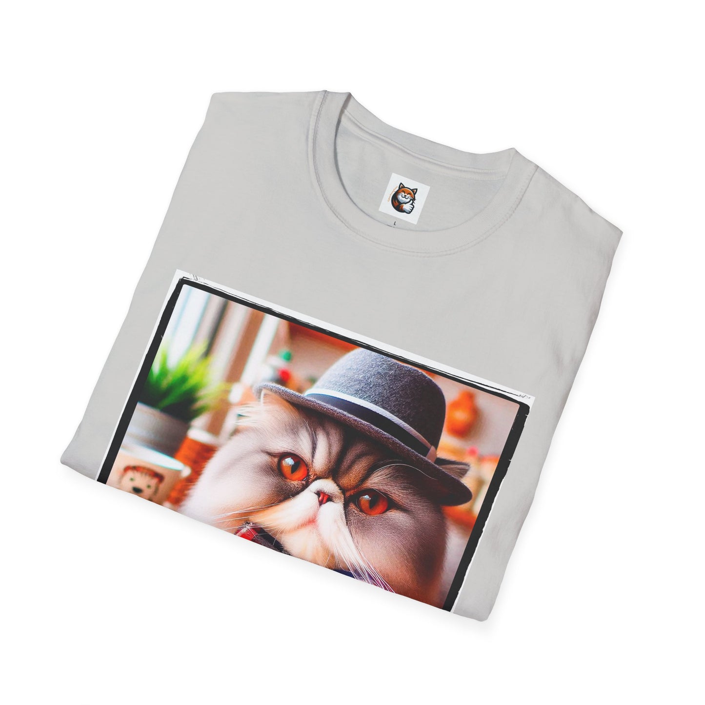 Persian Cat Unisex Softstyle T-Shirt
