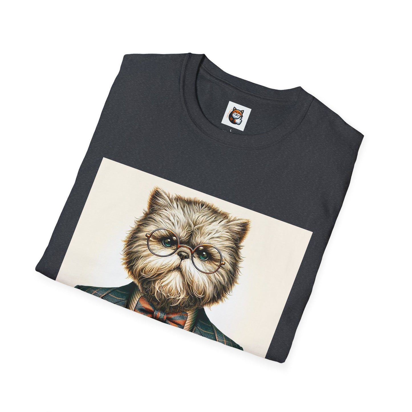 Selkirk Rex Cat T-Shirt old fashioned professional