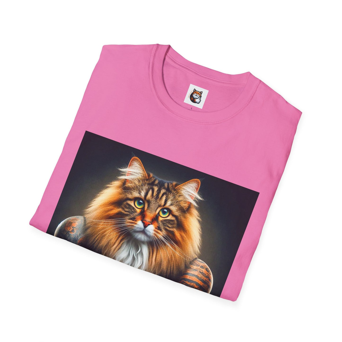 Norwegian Forest Cat Unisex Softstyle T-Shirt