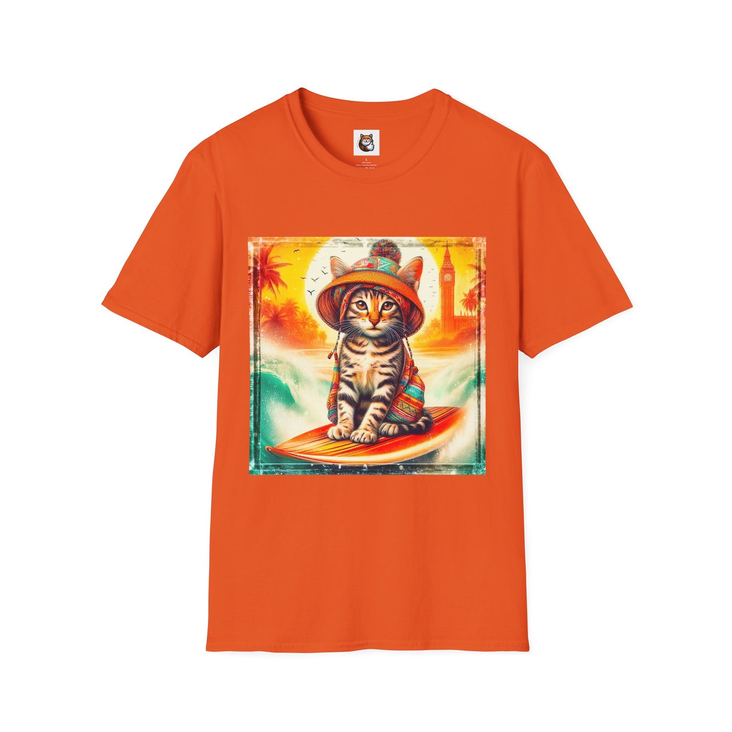 Domestic Cat Unisex Softstyle T-Shirt