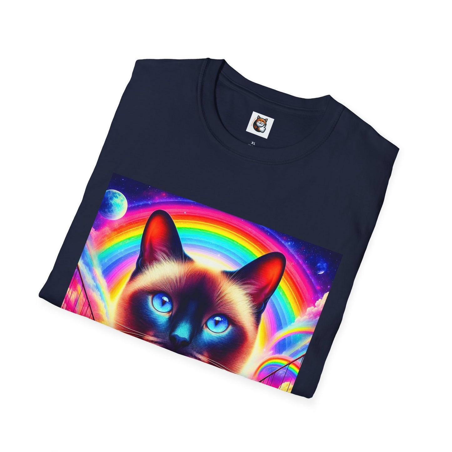 Siamese Cat floating kitty shirt