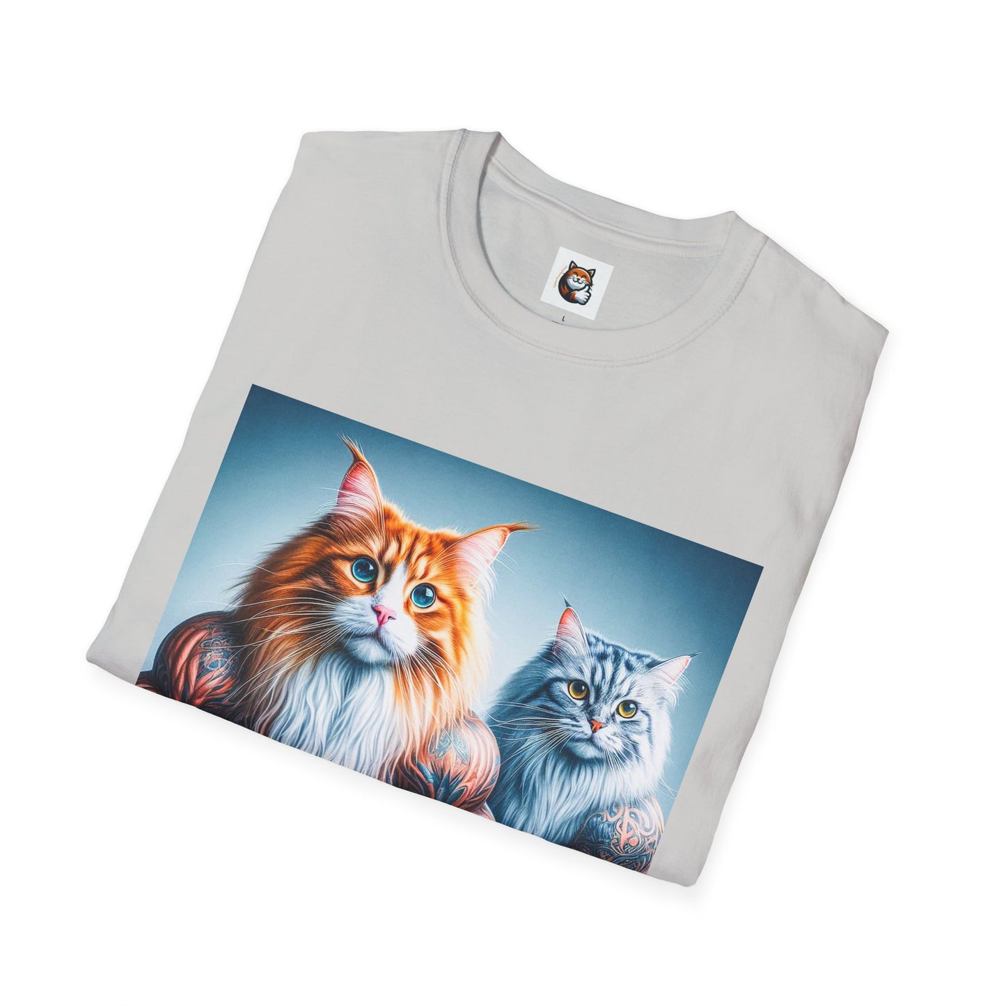 Norwegian Forest Cat Unisex Softstyle T-Shirt