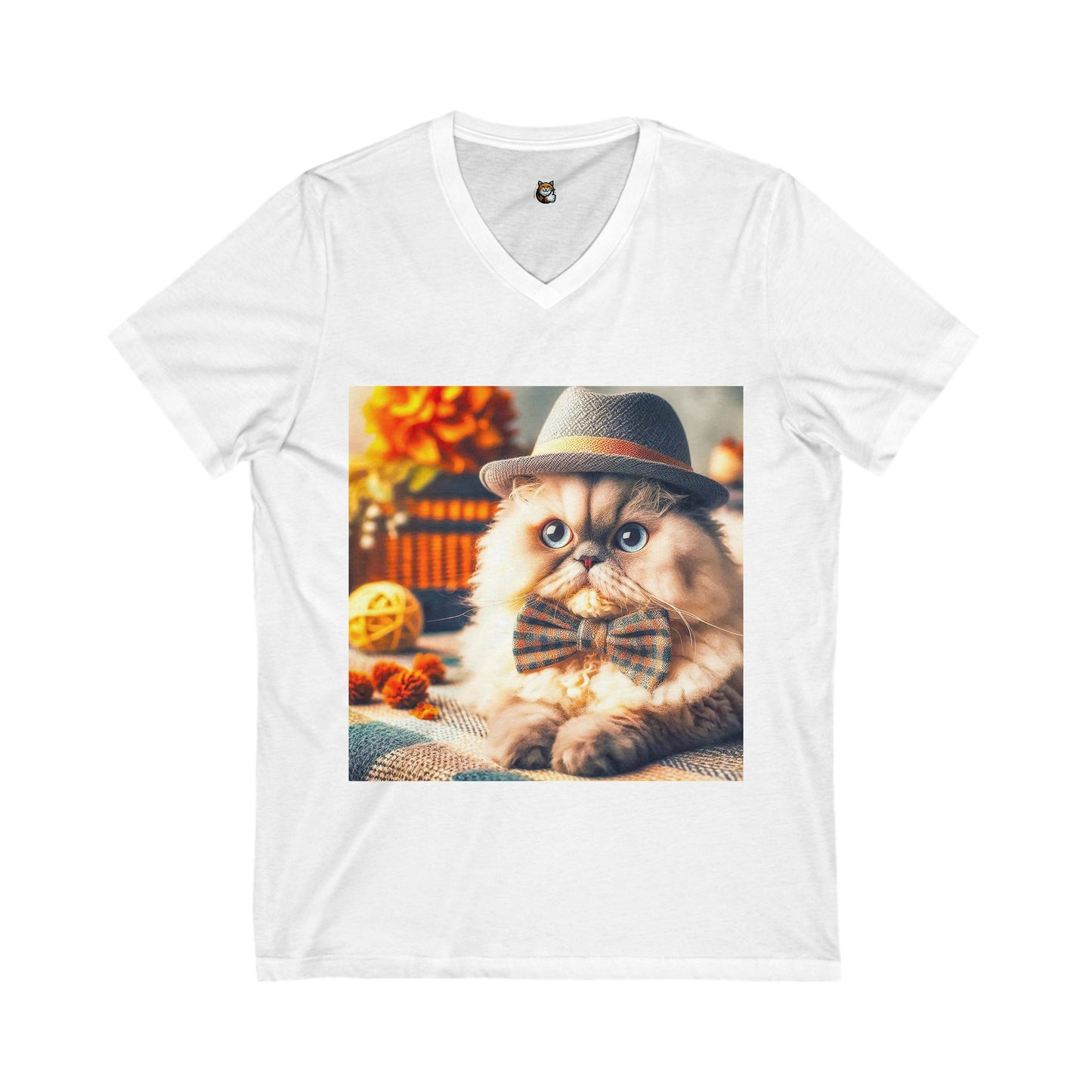 Selkirk Rex  V-Neck fluffy baby