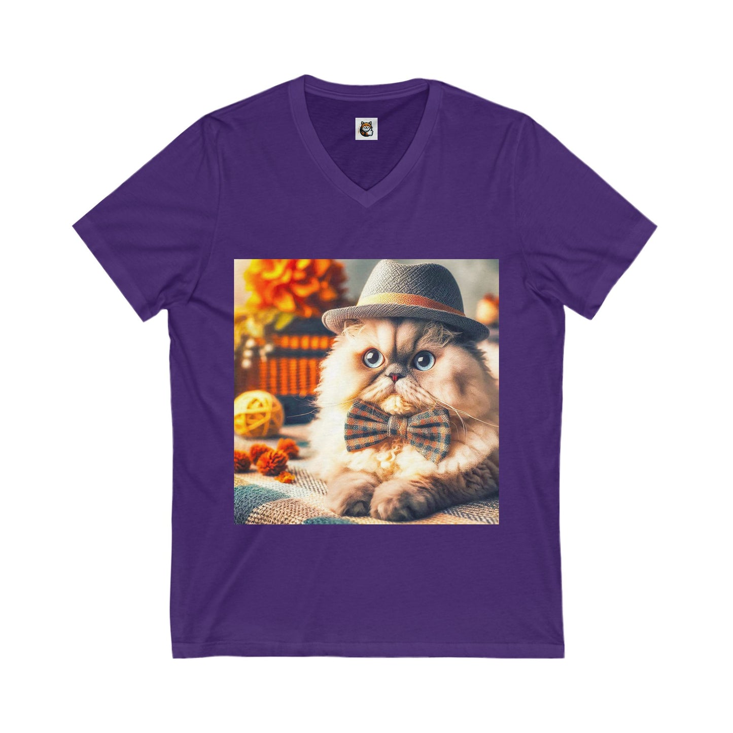 Selkirk Rex  V-Neck fluffy baby