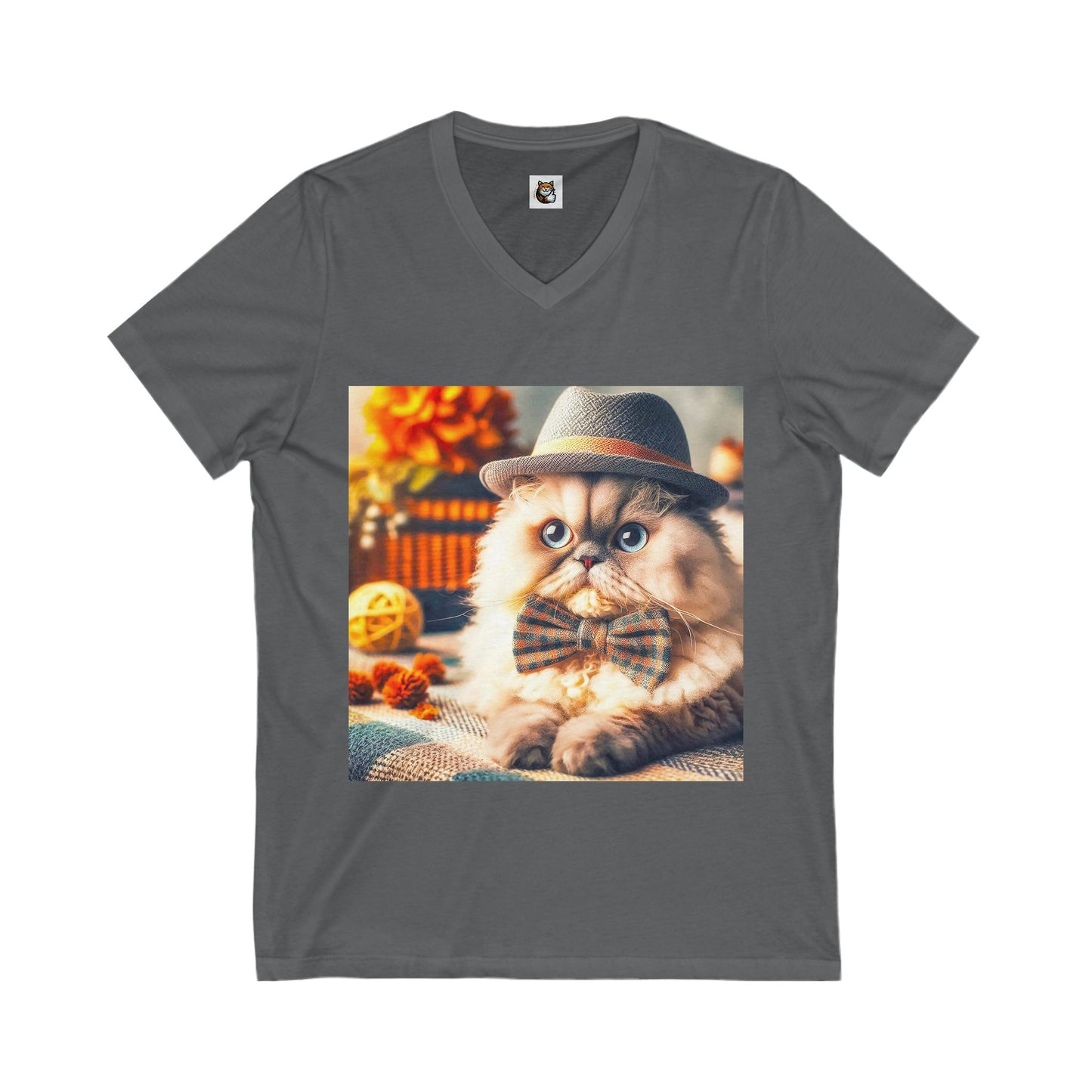 Selkirk Rex  V-Neck fluffy baby