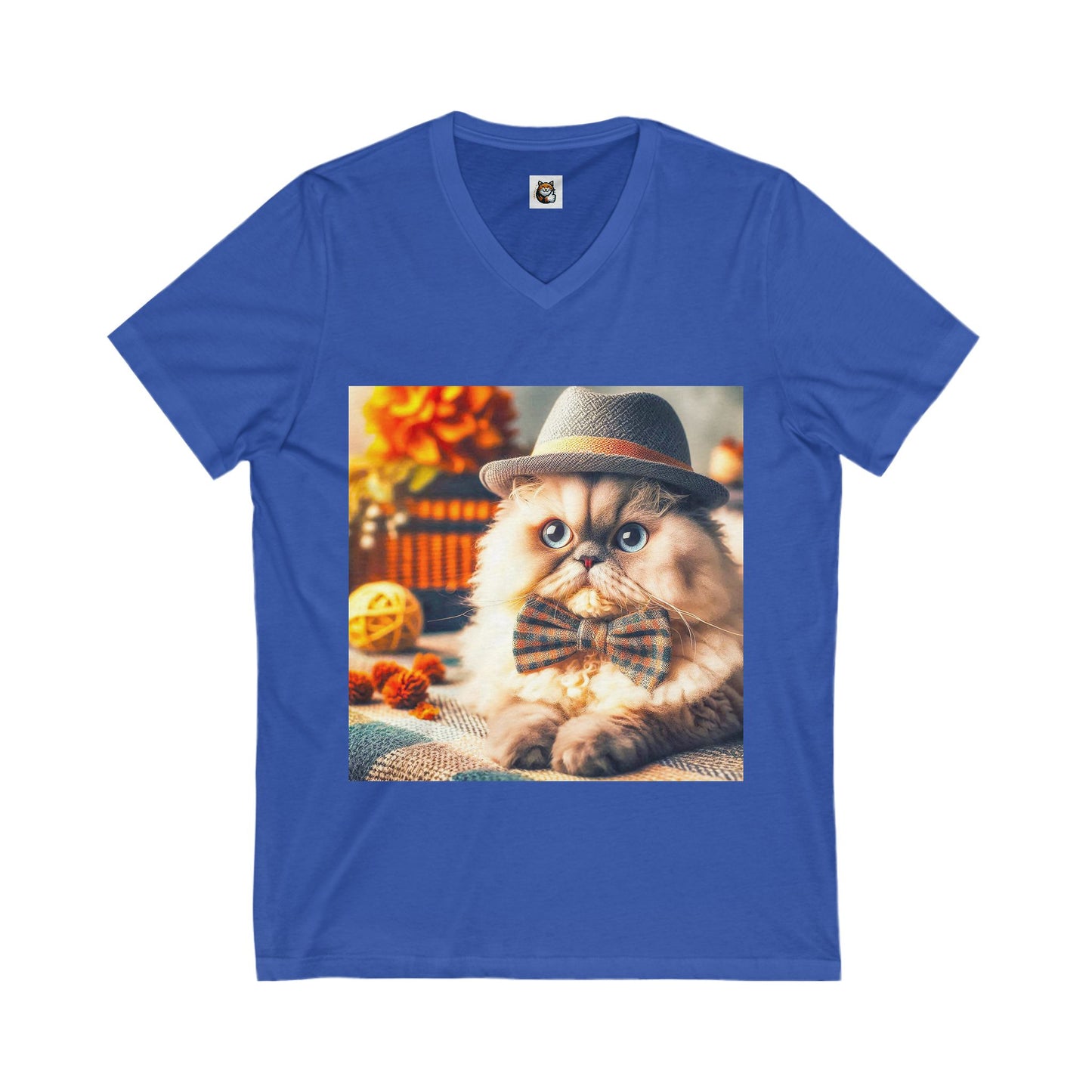 Selkirk Rex  V-Neck fluffy baby
