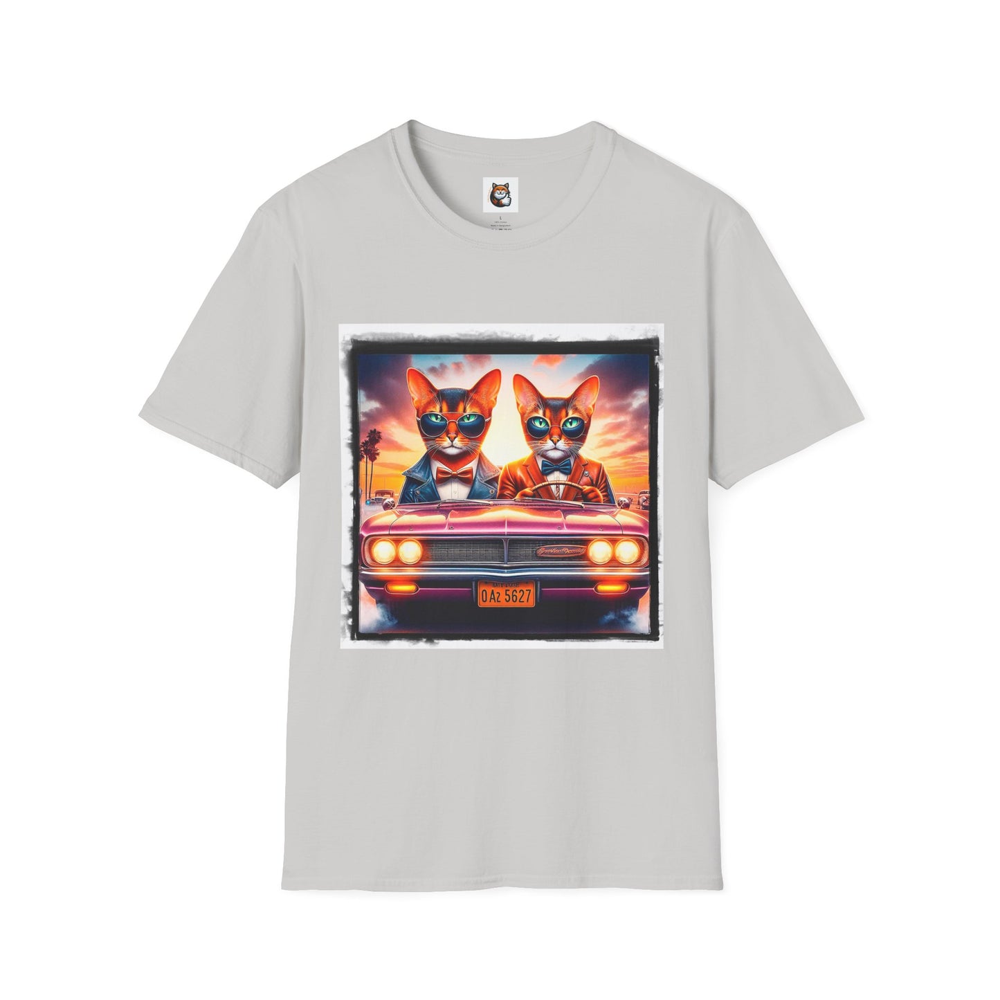Wacky car driving Unisex Softstyle T-Shirt