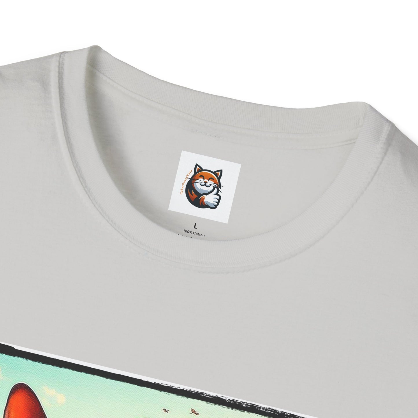 Wacky Cornish Rex Cat tiny car T-Shirt