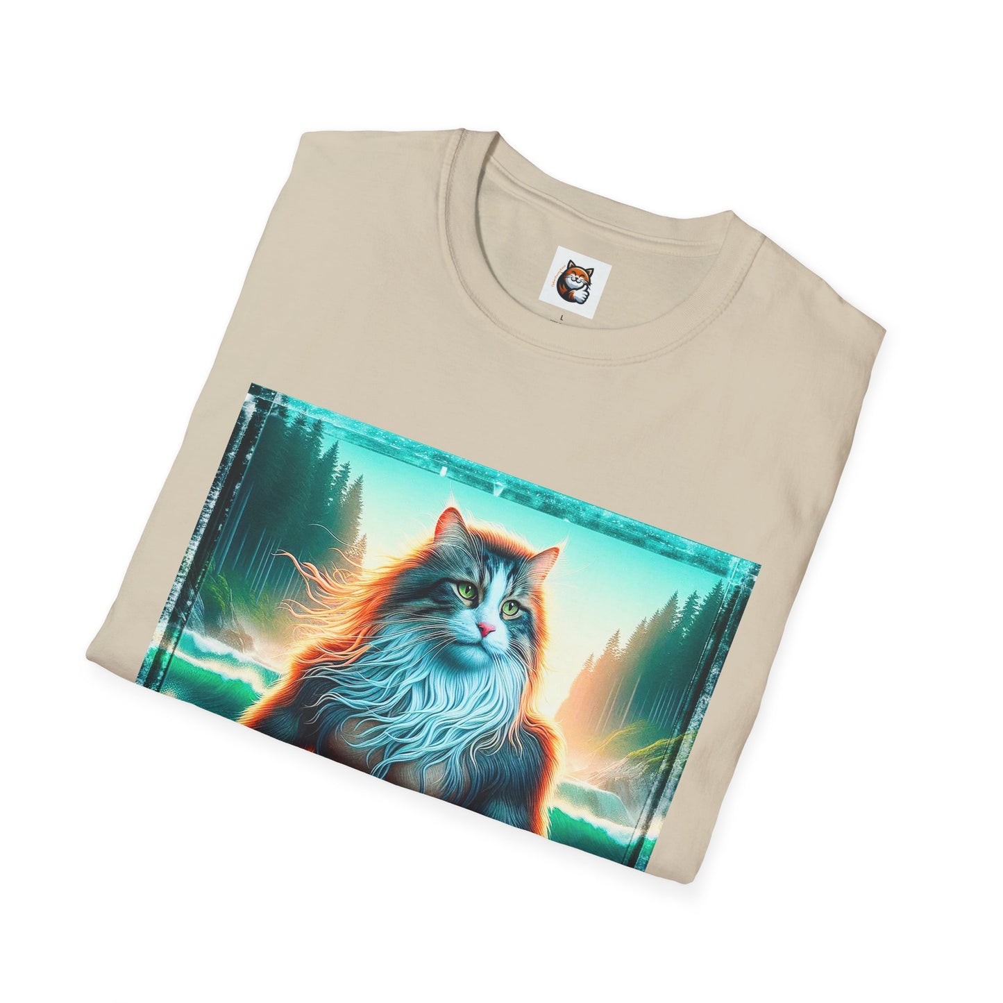 Norwegian Forest Cat Unisex Softstyle T-Shirt