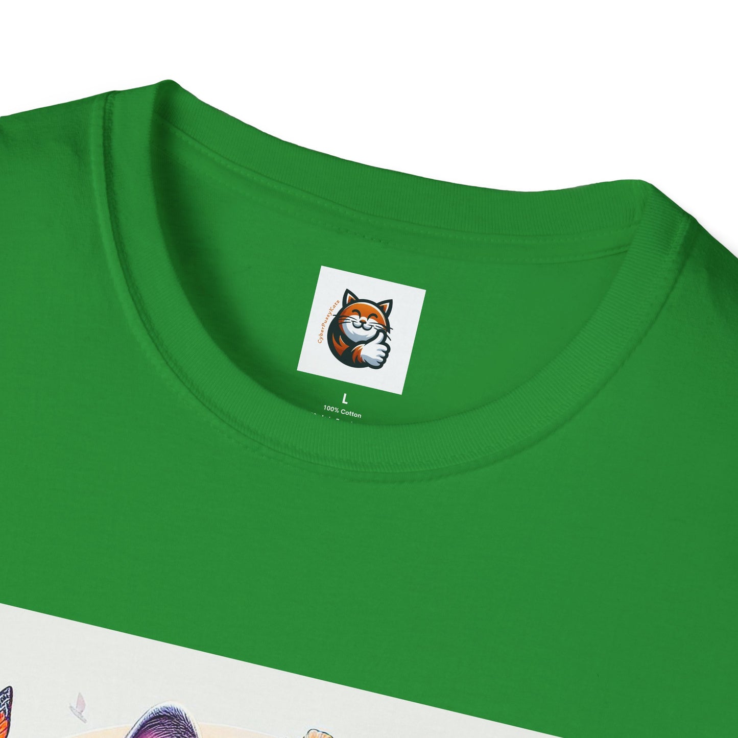 British Shorthair surf board Softstyle T-Shirt