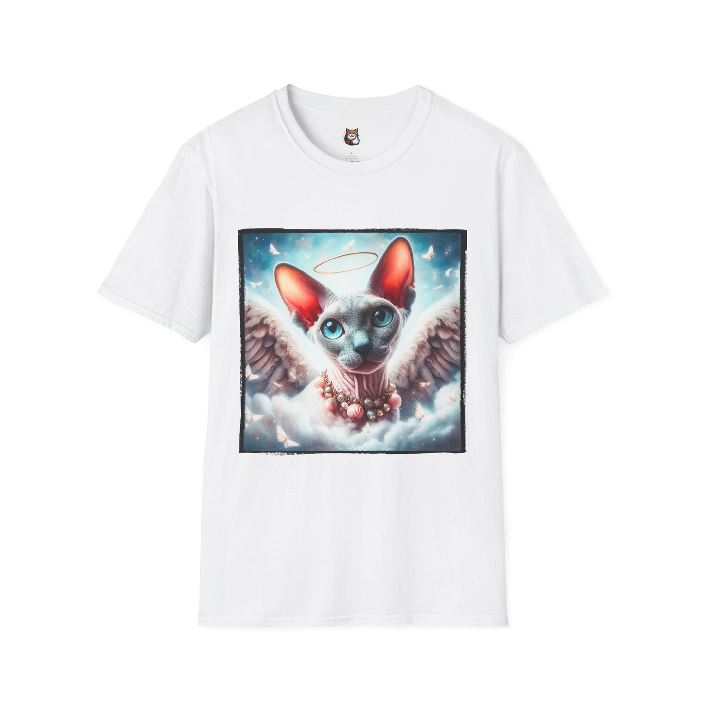 Cornish Rex Cat heavenly Angel  T-Shirt