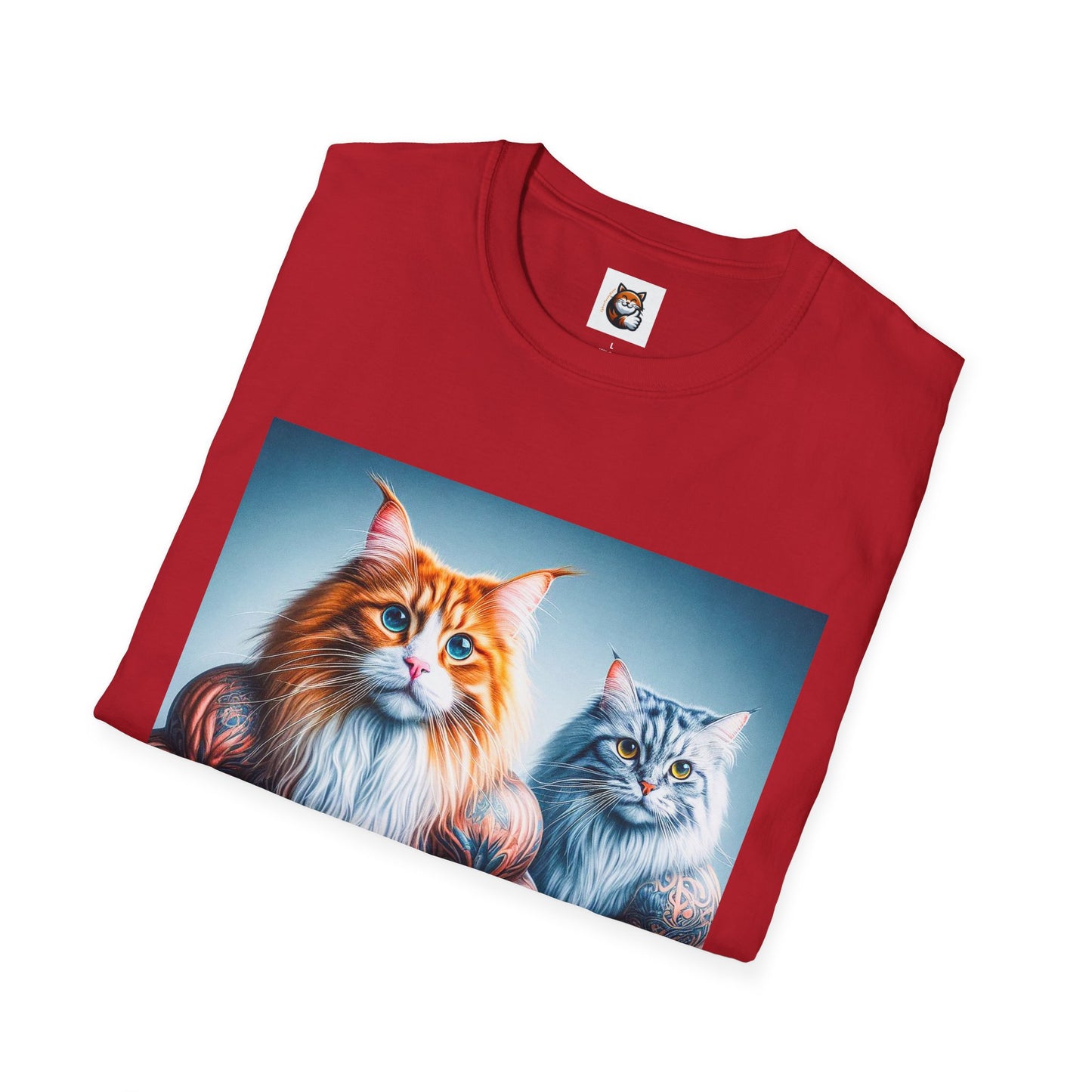 Norwegian Forest Cat Unisex Softstyle T-Shirt