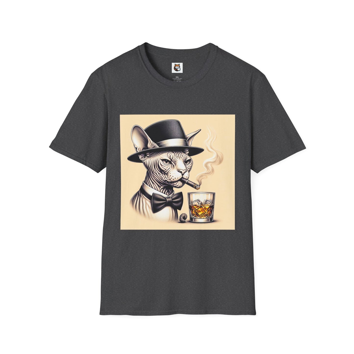 Sphynx Cat bar smoking