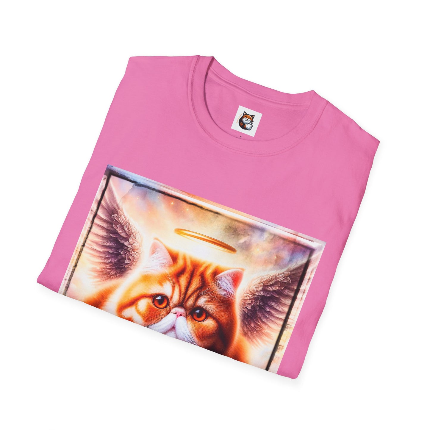 Exotic Shorthair Cat Unisex Softstyle T-Shirt