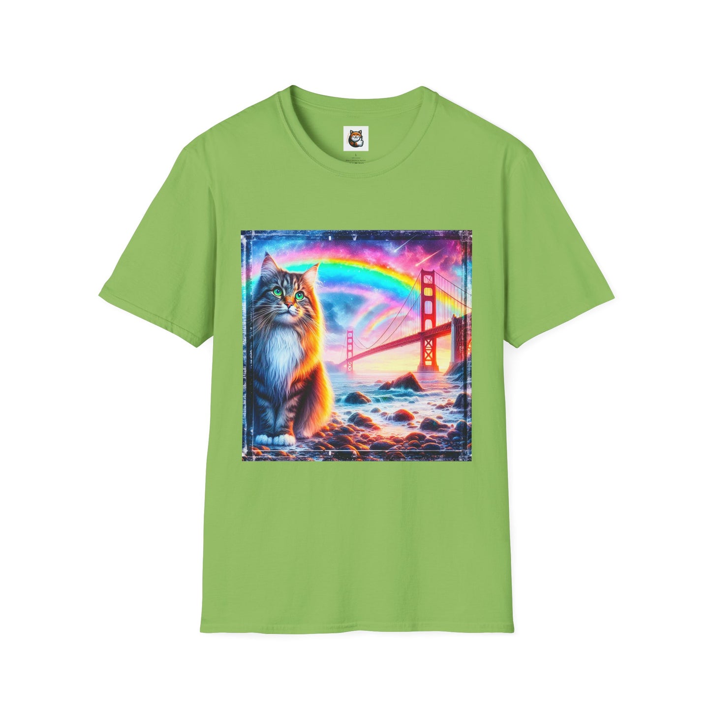 Norwegian Forest Cat Unisex Softstyle T-Shirt