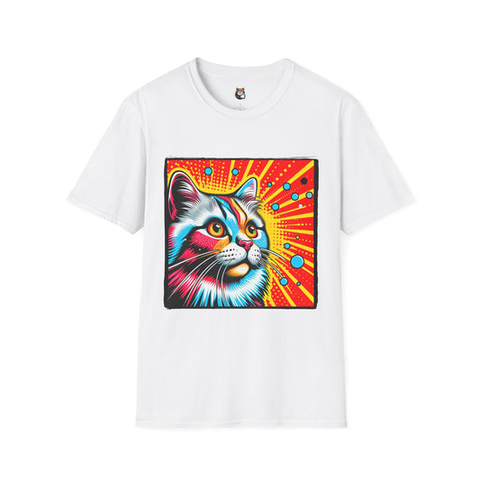 Domestic Cat Unisex Softstyle T-Shirt