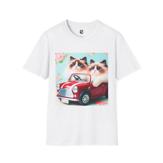 Wacky Ragdoll Unisex Softstyle T-Shirt