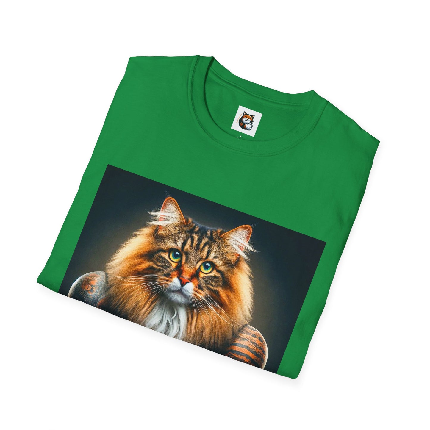 Norwegian Forest Cat Unisex Softstyle T-Shirt