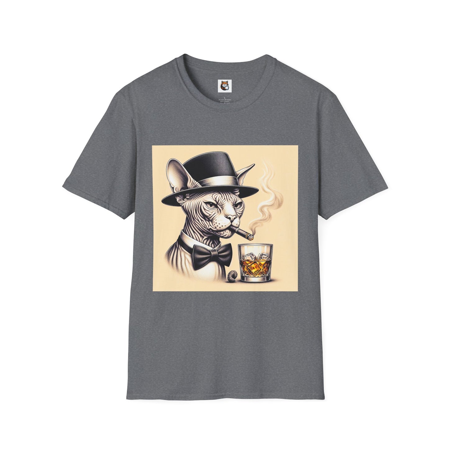Sphynx Cat bar smoking