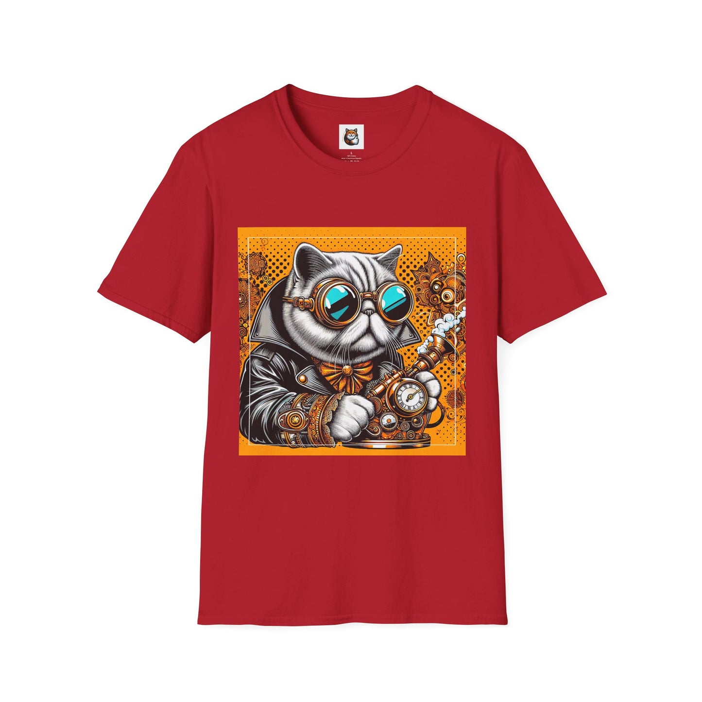 Exotic Shorthair Cat Unisex Softstyle T-Shirt