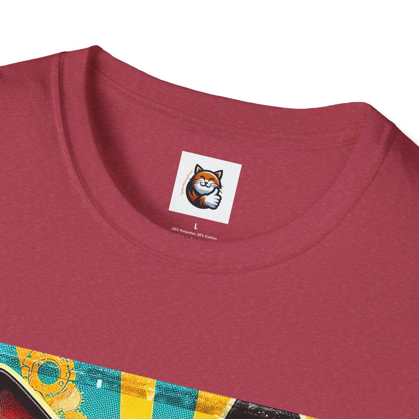 Cornish Rex Cat Unisex steam punk  T-Shirt