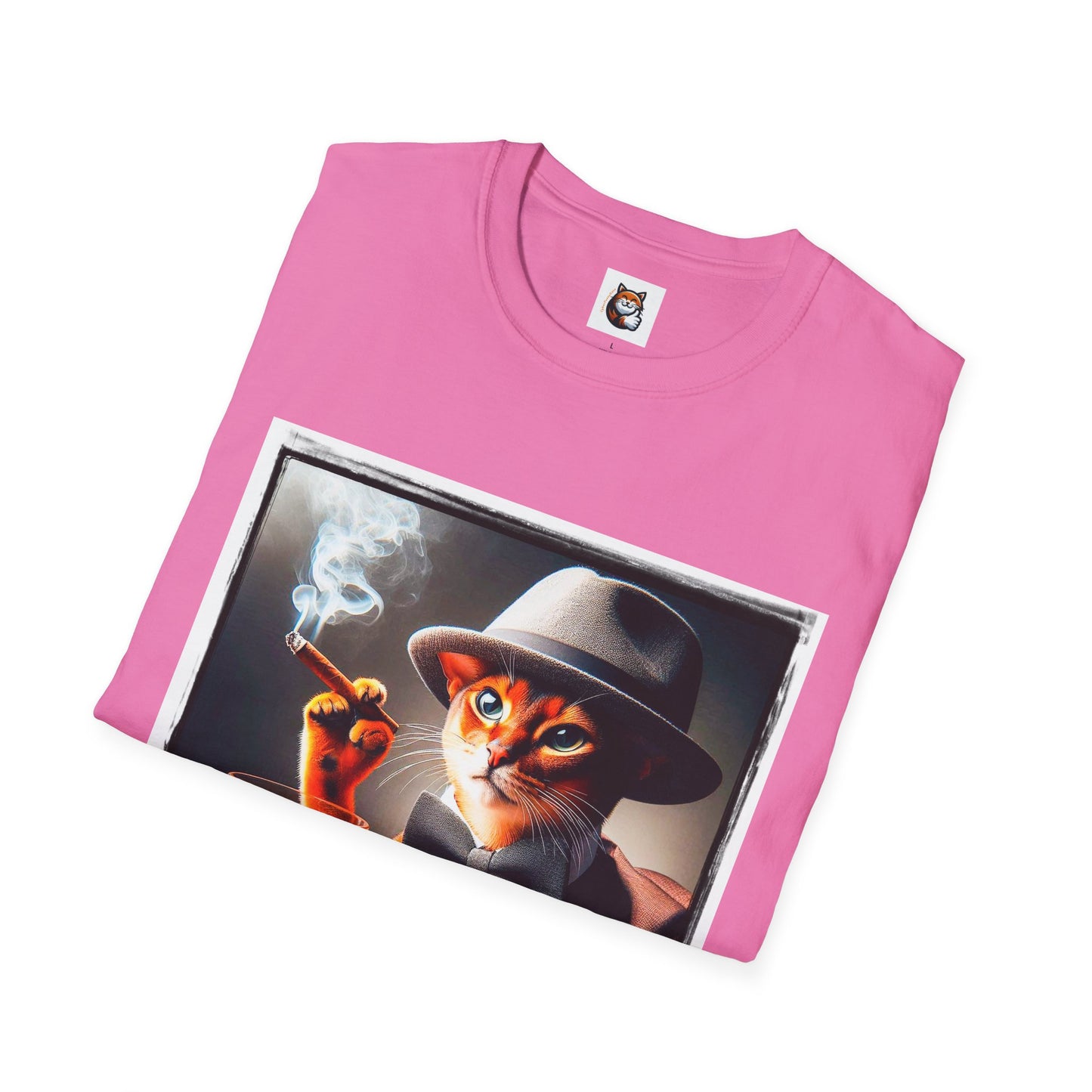 Abyssinian cigar smoking Softstyle T-Shirt