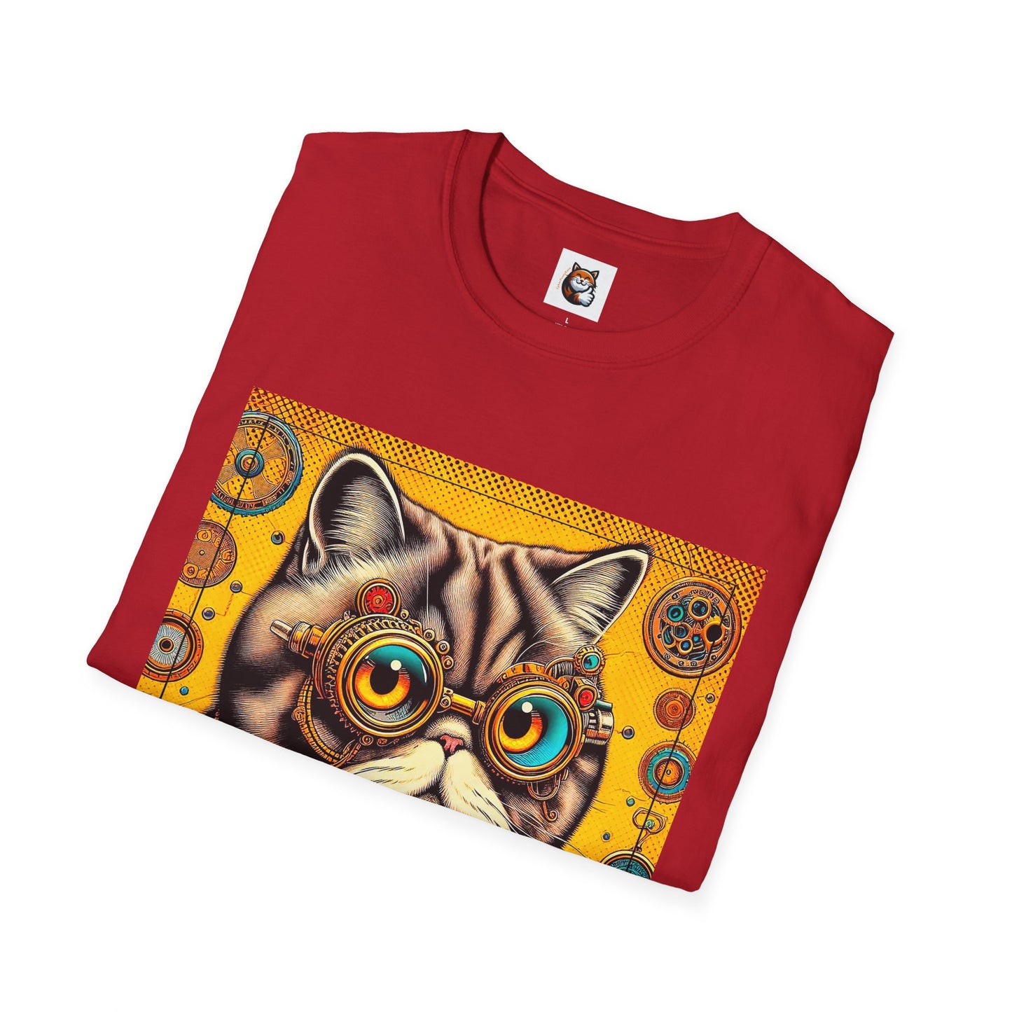 Exotic Shorthair Cat Unisex Softstyle T-Shirt