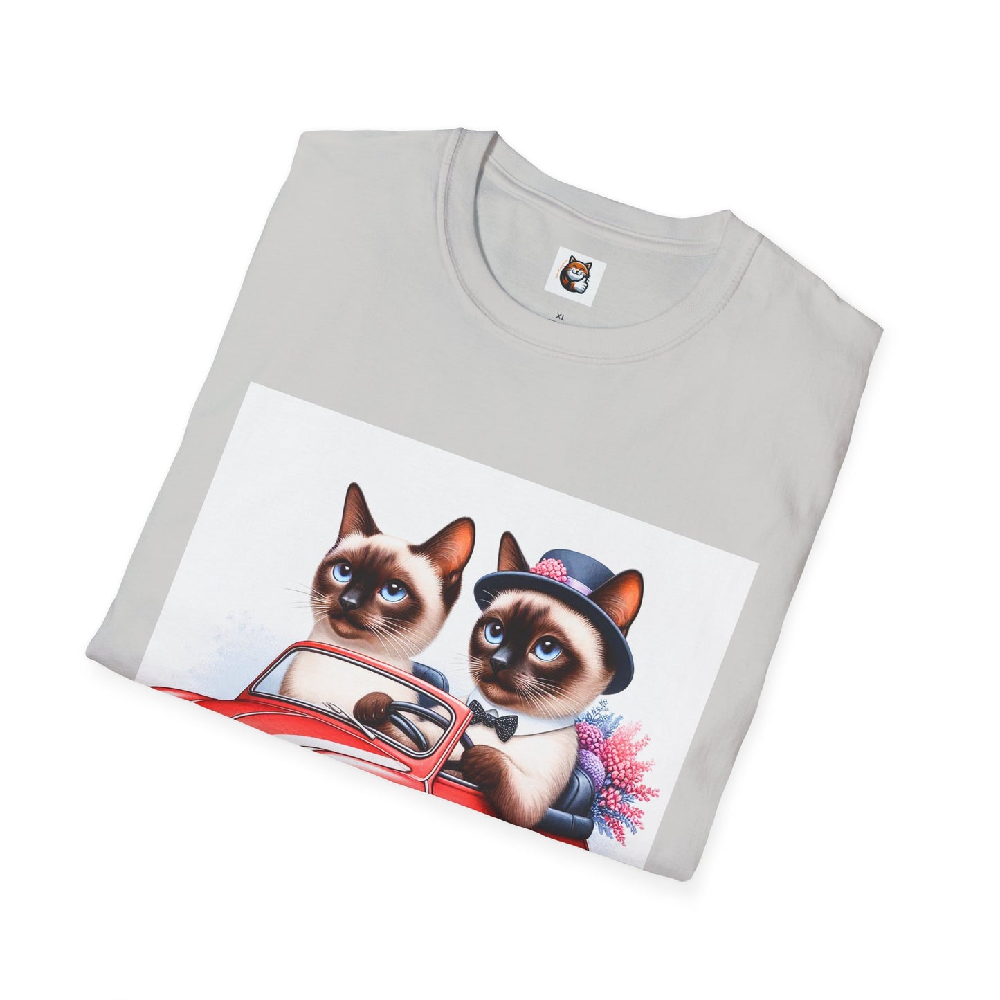 Wacky Siamese Cat friends driving