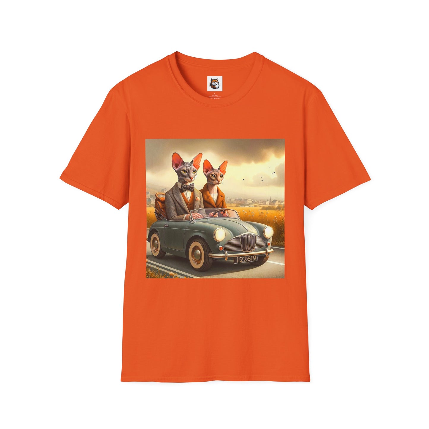 Wacky Oriental Shorthair Unisex Softstyle T-Shirt