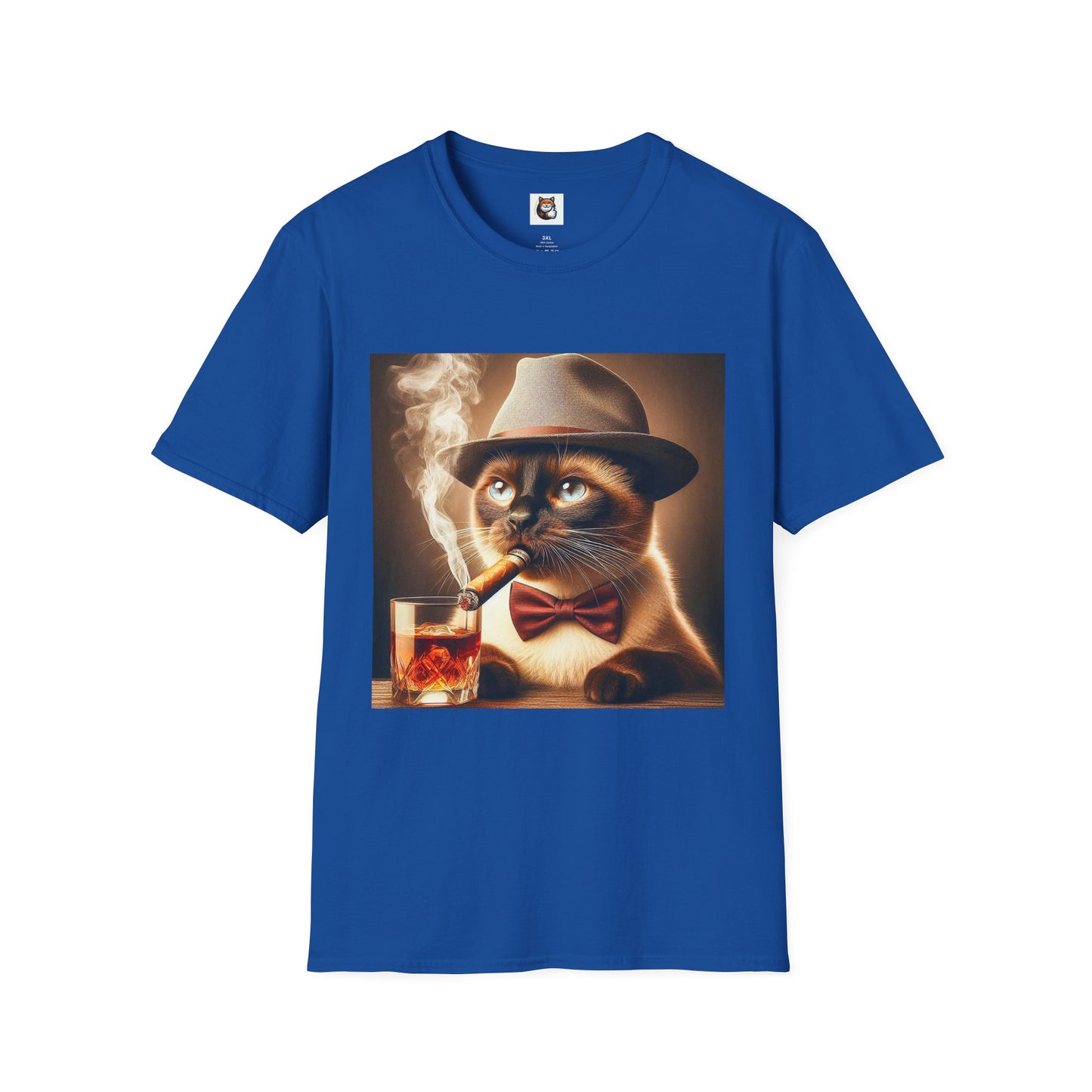 Siamese Cat cigar smoking