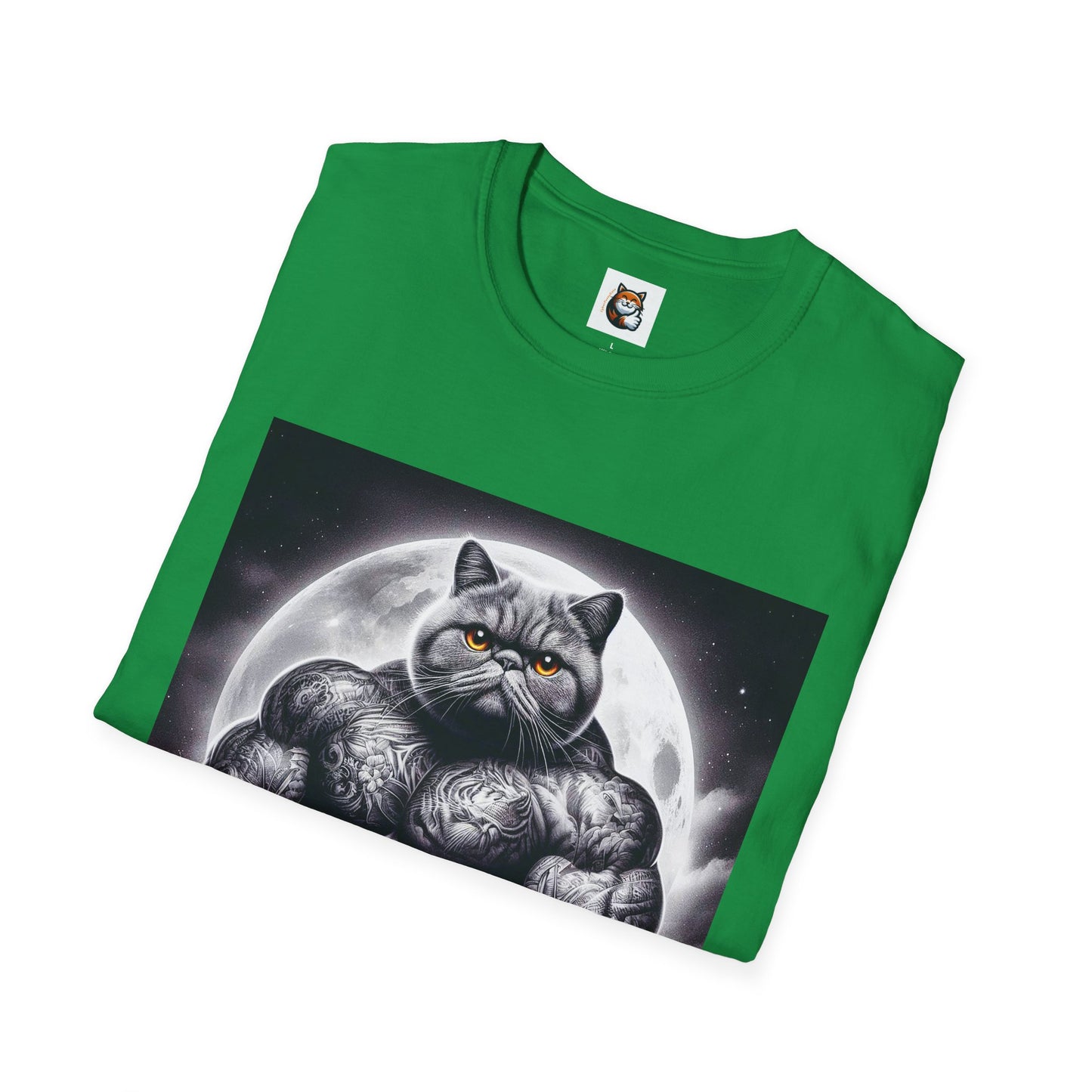 Exotic Shorthair Cat Unisex Softstyle T-Shirt