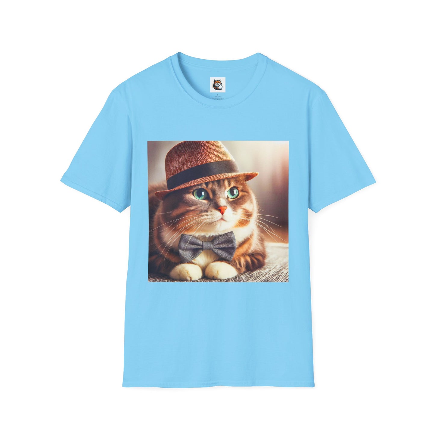 Domestic Cat Unisex Softstyle T-Shirt